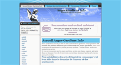 Desktop Screenshot of anges-gardiens.info
