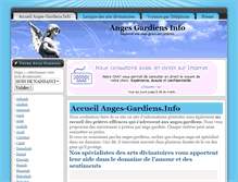 Tablet Screenshot of anges-gardiens.info